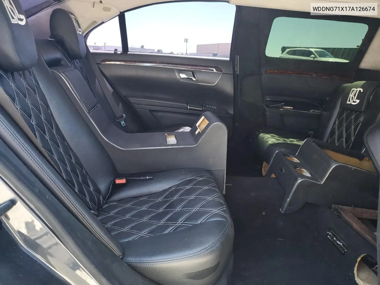 2007 Mercedes-Benz S 550 VIN: WDDNG71X17A126674 Lot: 56181835