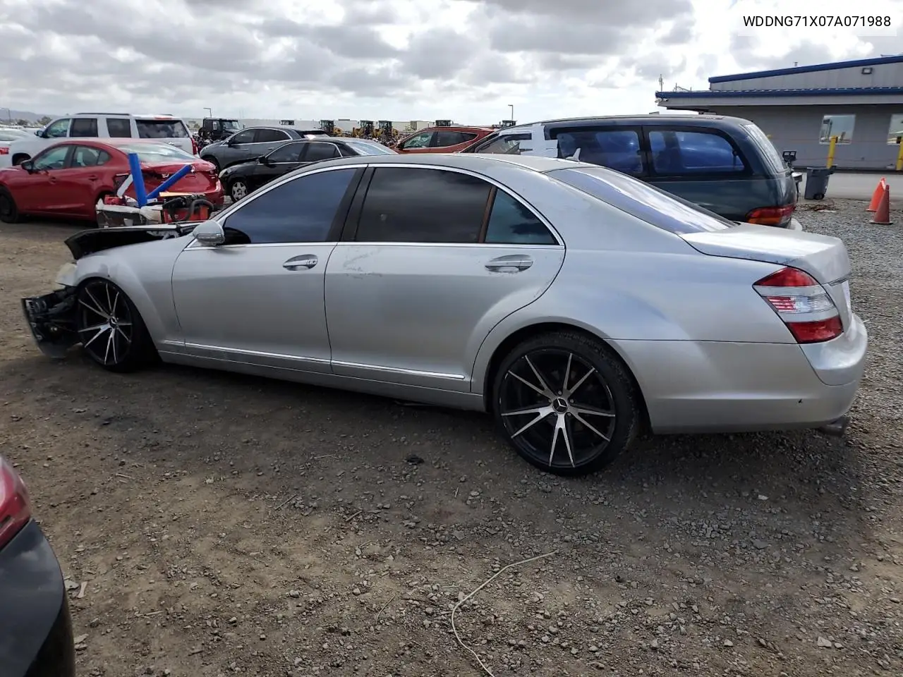 2007 Mercedes-Benz S 550 VIN: WDDNG71X07A071988 Lot: 56696045