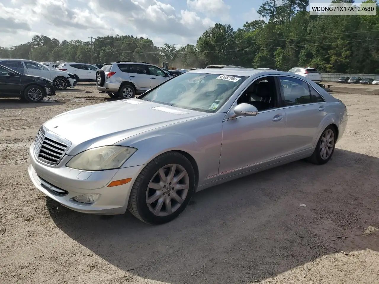 2007 Mercedes-Benz S 550 VIN: WDDNG71X17A127680 Lot: 61382985