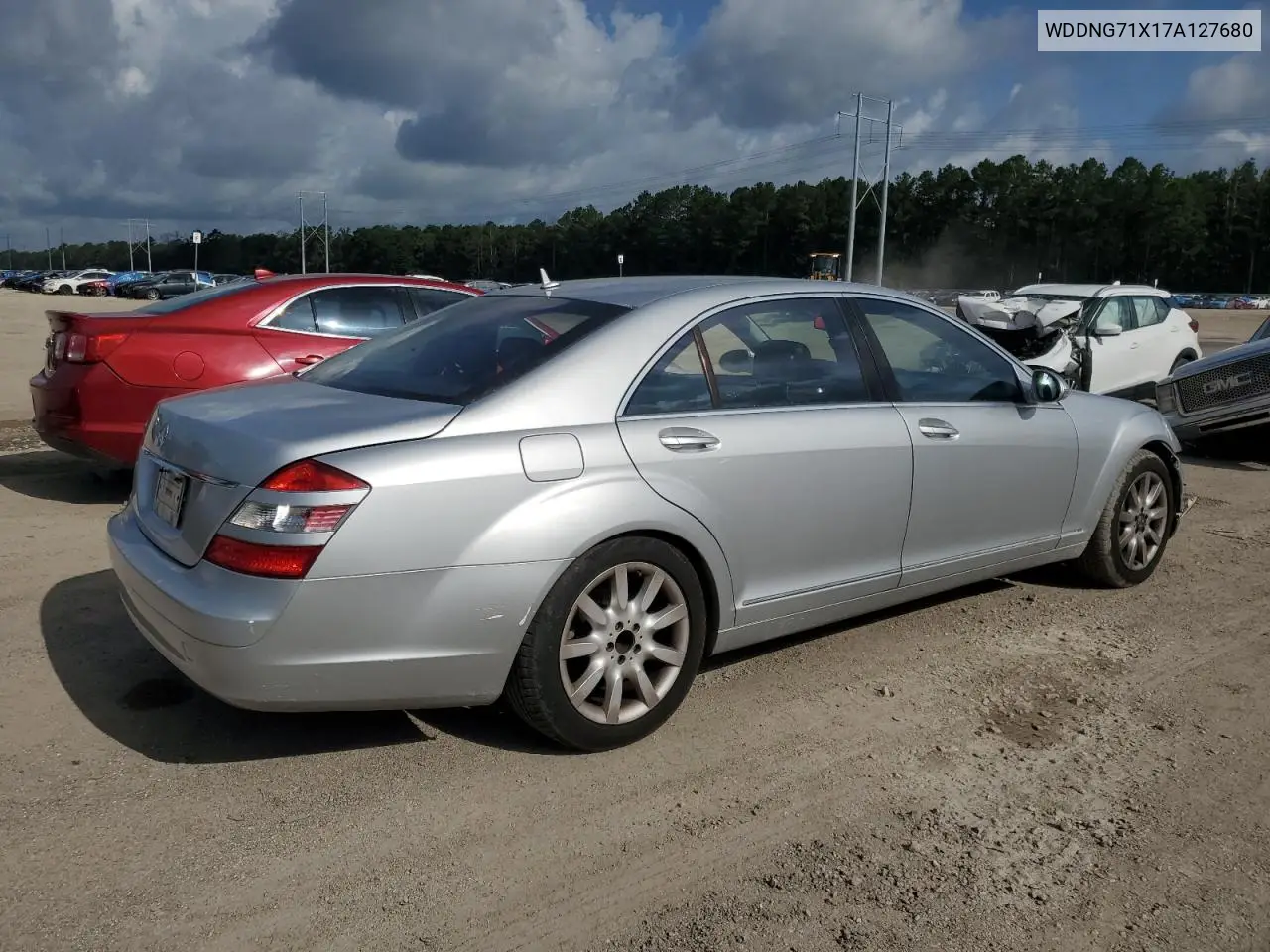2007 Mercedes-Benz S 550 VIN: WDDNG71X17A127680 Lot: 61382985