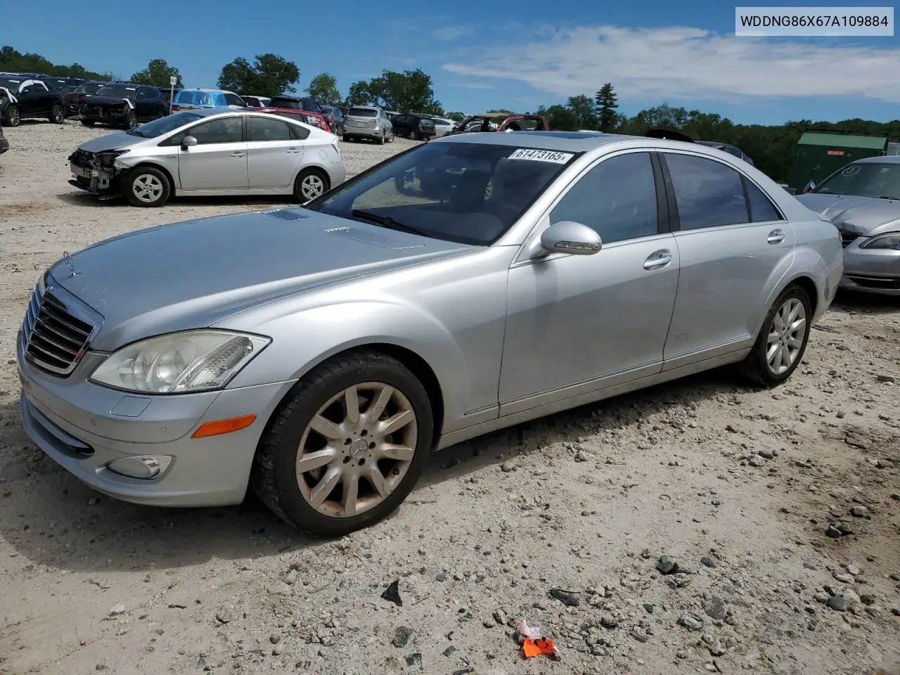 2007 Mercedes-Benz S 550 4Matic VIN: WDDNG86X67A109884 Lot: 61473165