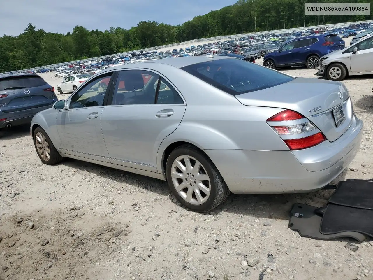 2007 Mercedes-Benz S 550 4Matic VIN: WDDNG86X67A109884 Lot: 61473165
