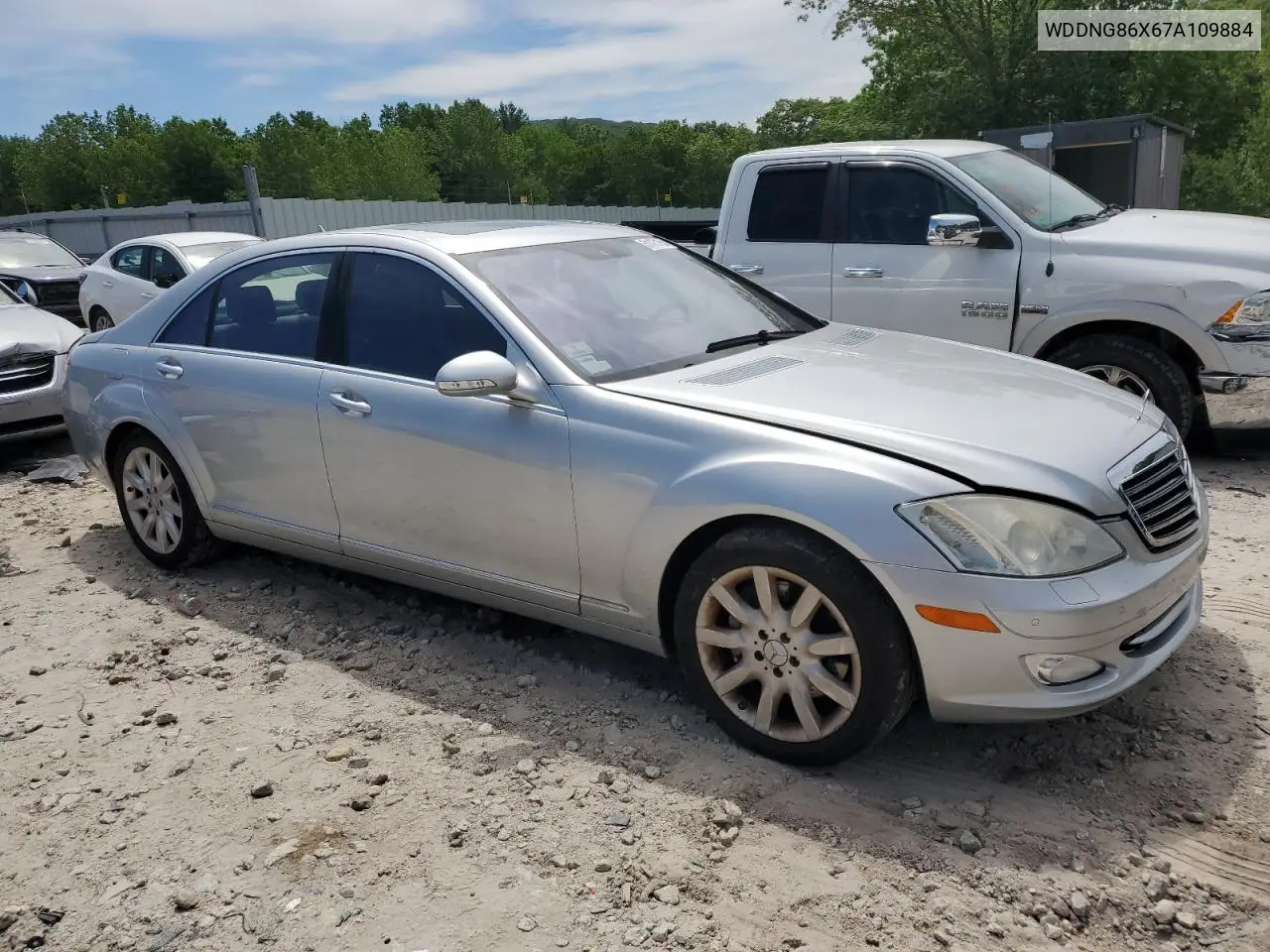 2007 Mercedes-Benz S 550 4Matic VIN: WDDNG86X67A109884 Lot: 61473165