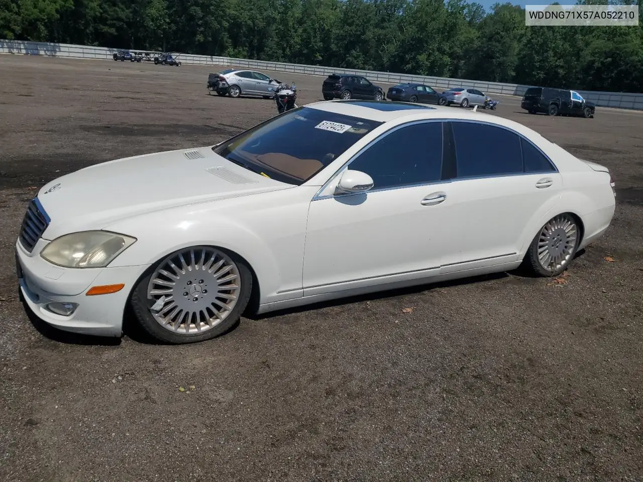 2007 Mercedes-Benz S 550 VIN: WDDNG71X57A052210 Lot: 61724425