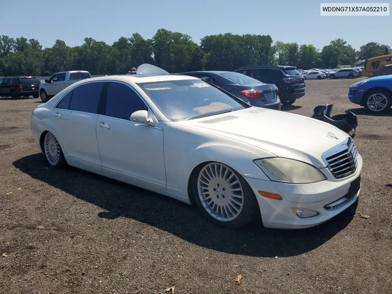2007 Mercedes-Benz S 550 VIN: WDDNG71X57A052210 Lot: 61724425