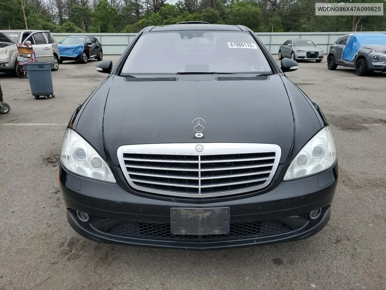 2007 Mercedes-Benz S 550 4Matic VIN: WDDNG86X47A099825 Lot: 61989115