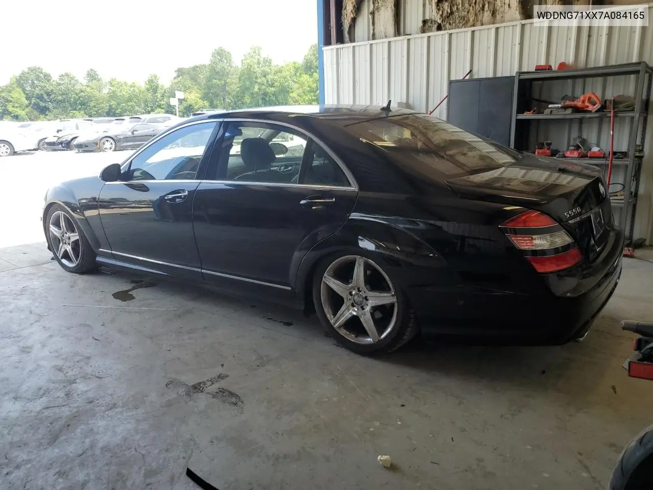 2007 Mercedes-Benz S 550 VIN: WDDNG71XX7A084165 Lot: 62303985