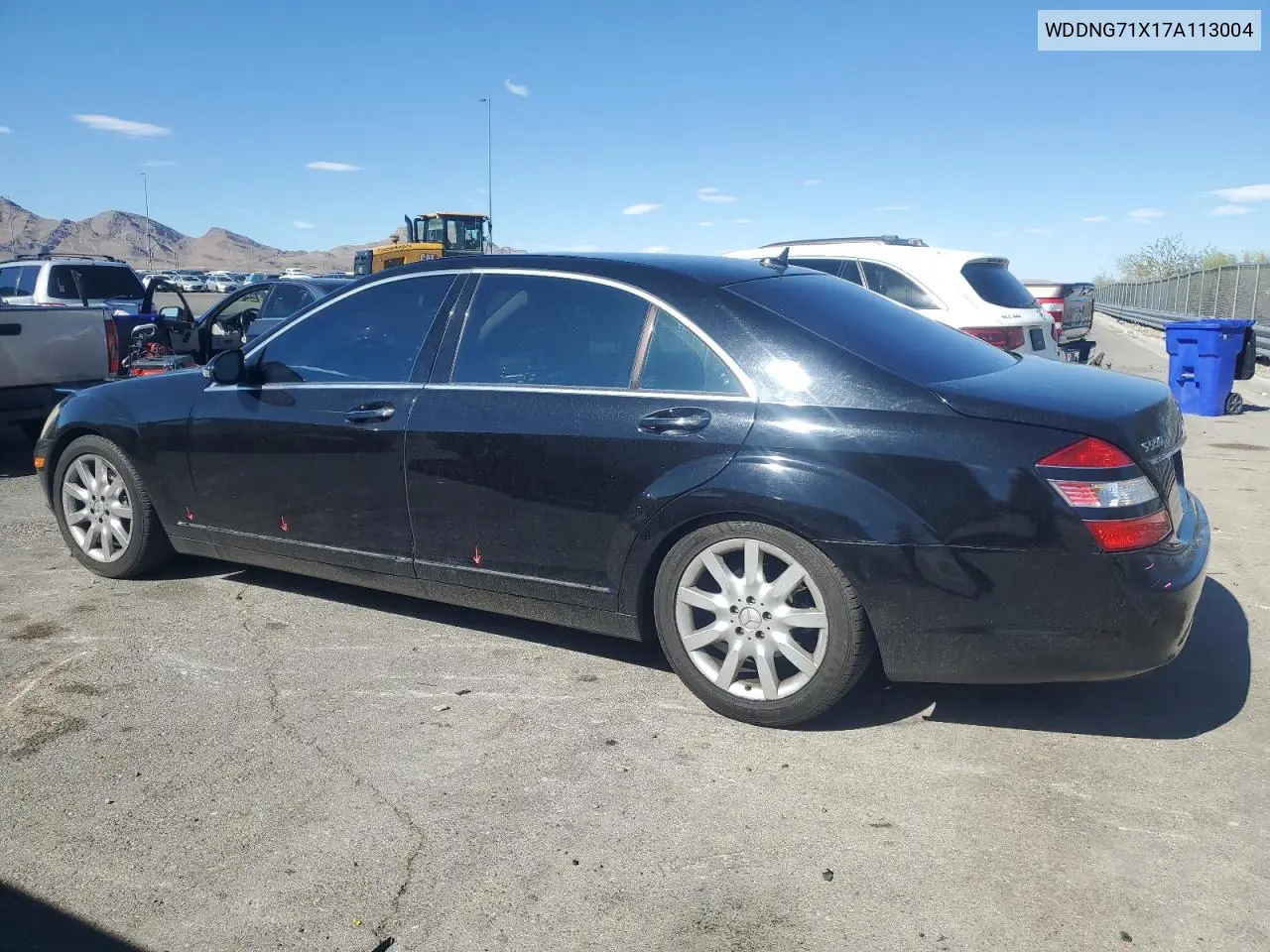 2007 Mercedes-Benz S 550 VIN: WDDNG71X17A113004 Lot: 63862605