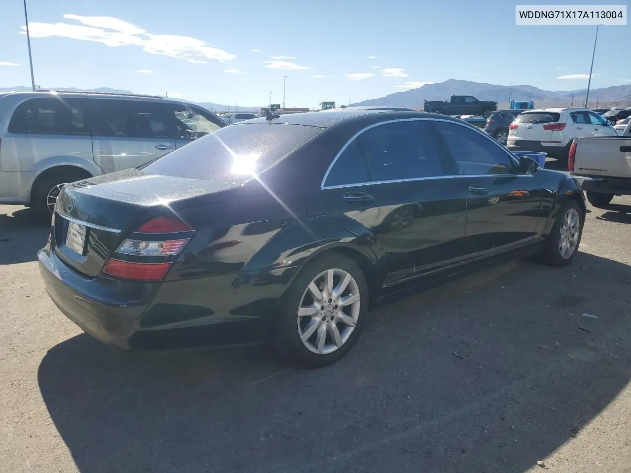 2007 Mercedes-Benz S 550 VIN: WDDNG71X17A113004 Lot: 63862605
