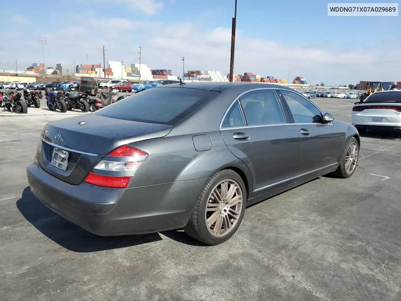 2007 Mercedes-Benz S 550 VIN: WDDNG71X07A029689 Lot: 64318525