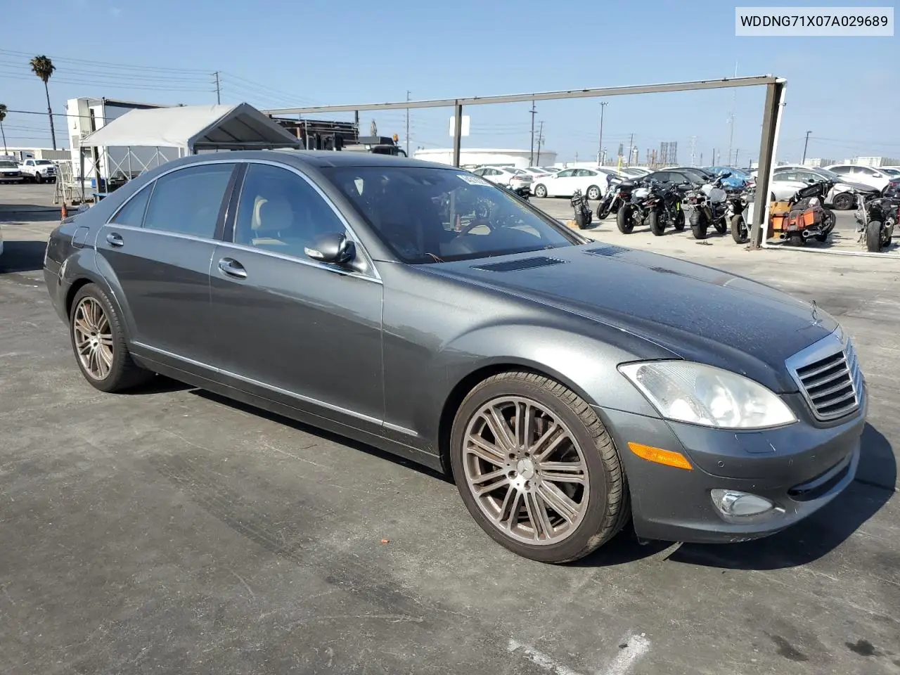 2007 Mercedes-Benz S 550 VIN: WDDNG71X07A029689 Lot: 64318525