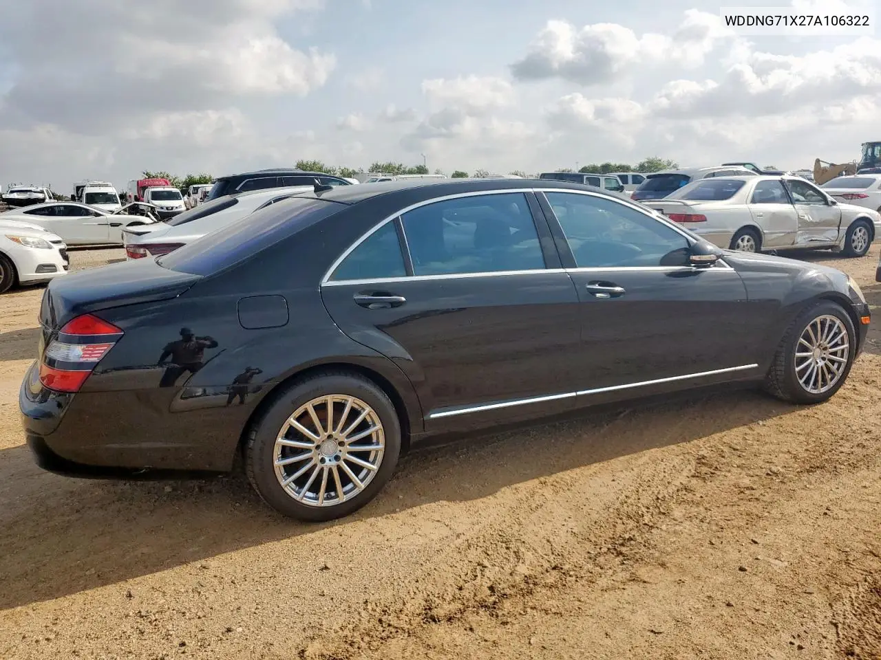 2007 Mercedes-Benz S 550 VIN: WDDNG71X27A106322 Lot: 64754455