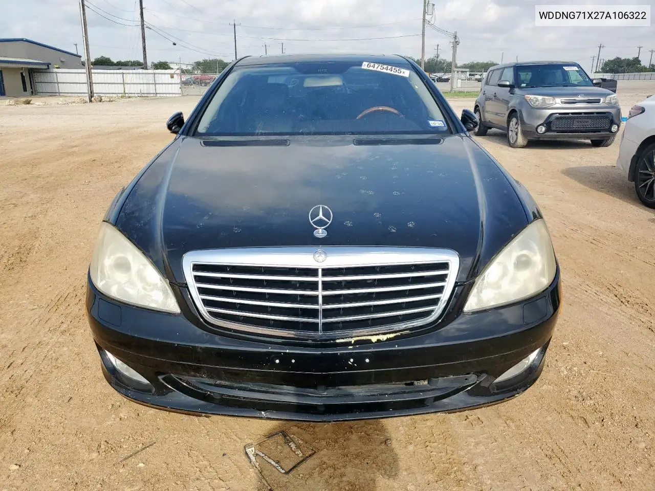 2007 Mercedes-Benz S 550 VIN: WDDNG71X27A106322 Lot: 64754455