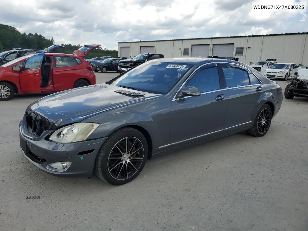 2007 Mercedes-Benz S 550 VIN: WDDNG71X47A080225 Lot: 65344675