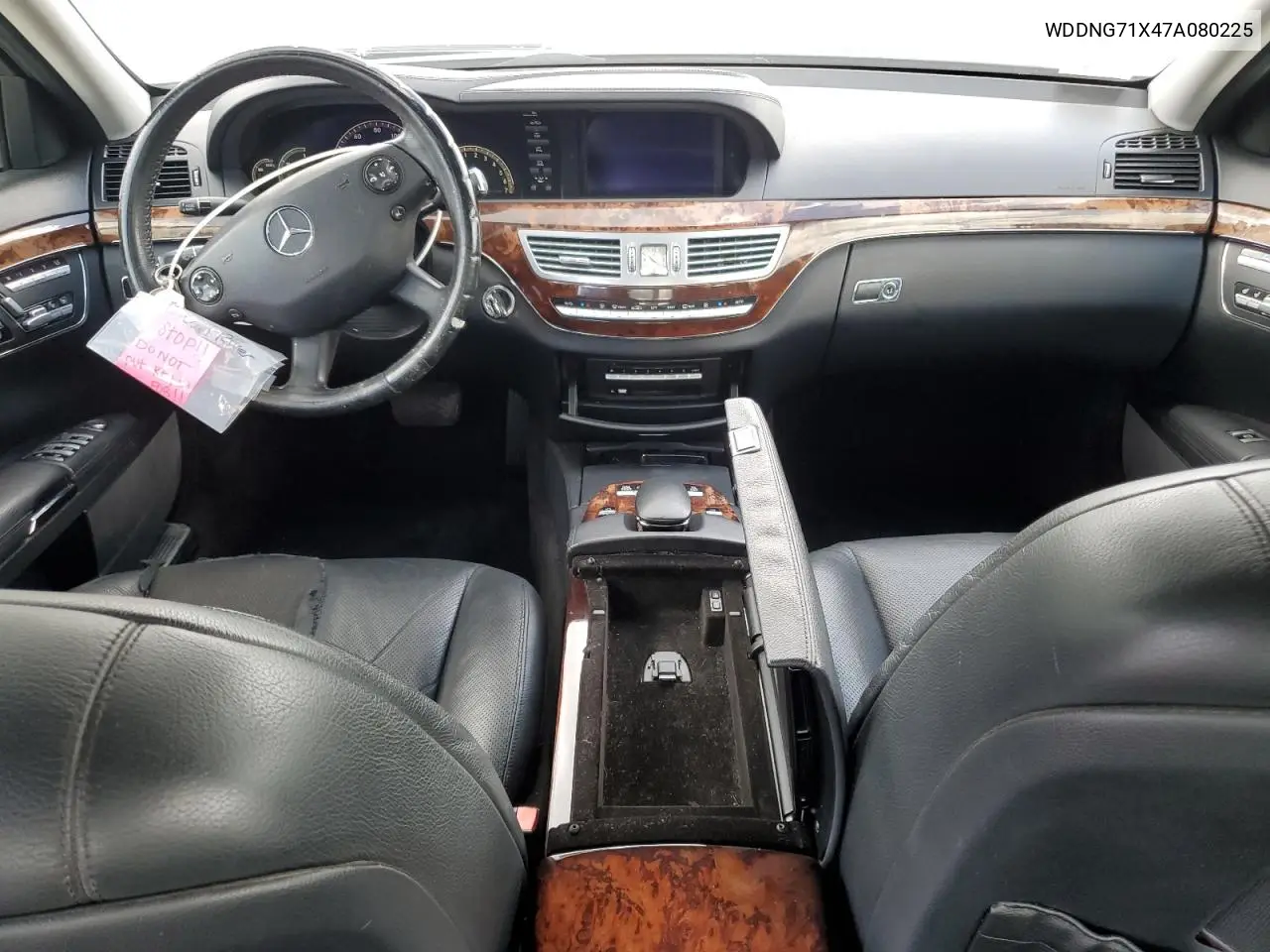 2007 Mercedes-Benz S 550 VIN: WDDNG71X47A080225 Lot: 65344675