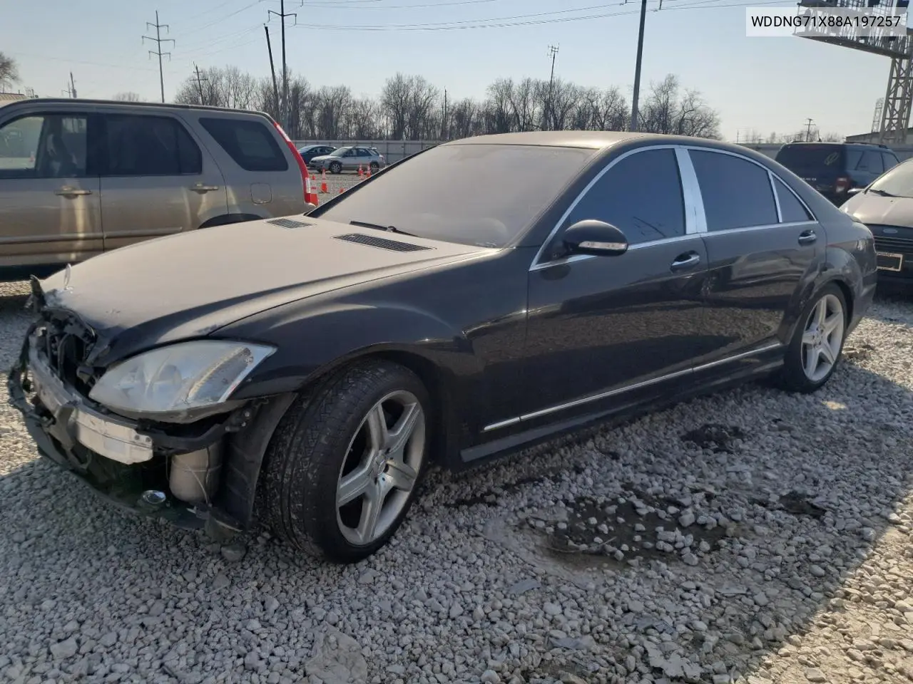 2008 Mercedes-Benz S 550 VIN: WDDNG71X88A197257 Lot: 49098495
