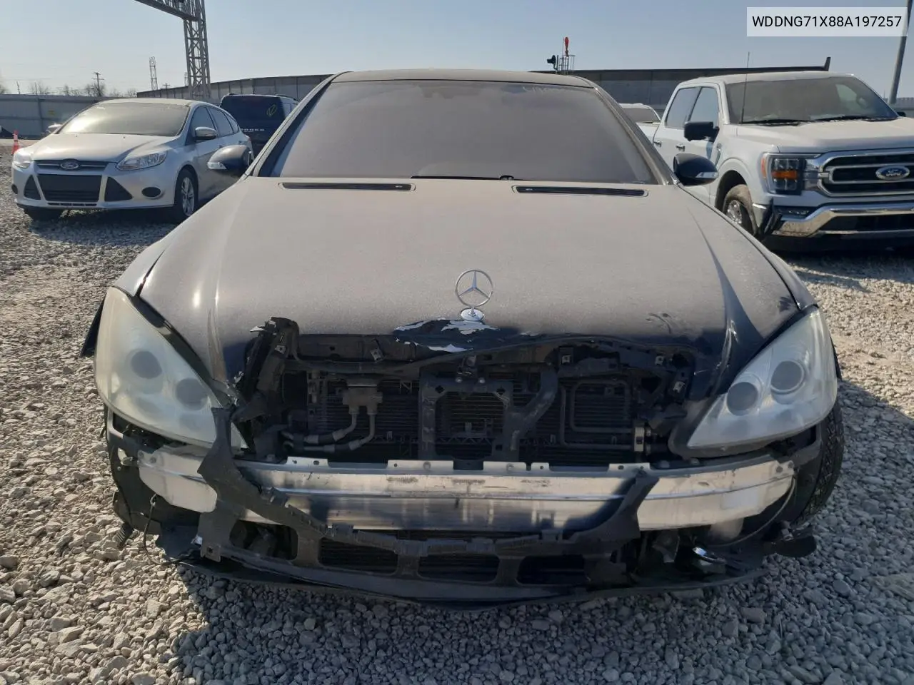 2008 Mercedes-Benz S 550 VIN: WDDNG71X88A197257 Lot: 49098495