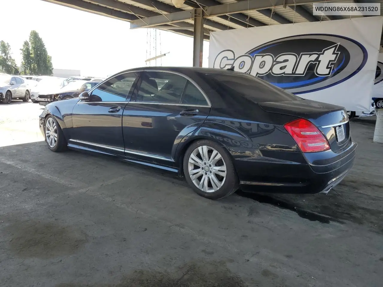 2008 Mercedes-Benz S 550 4Matic VIN: WDDNG86X68A231520 Lot: 54960685