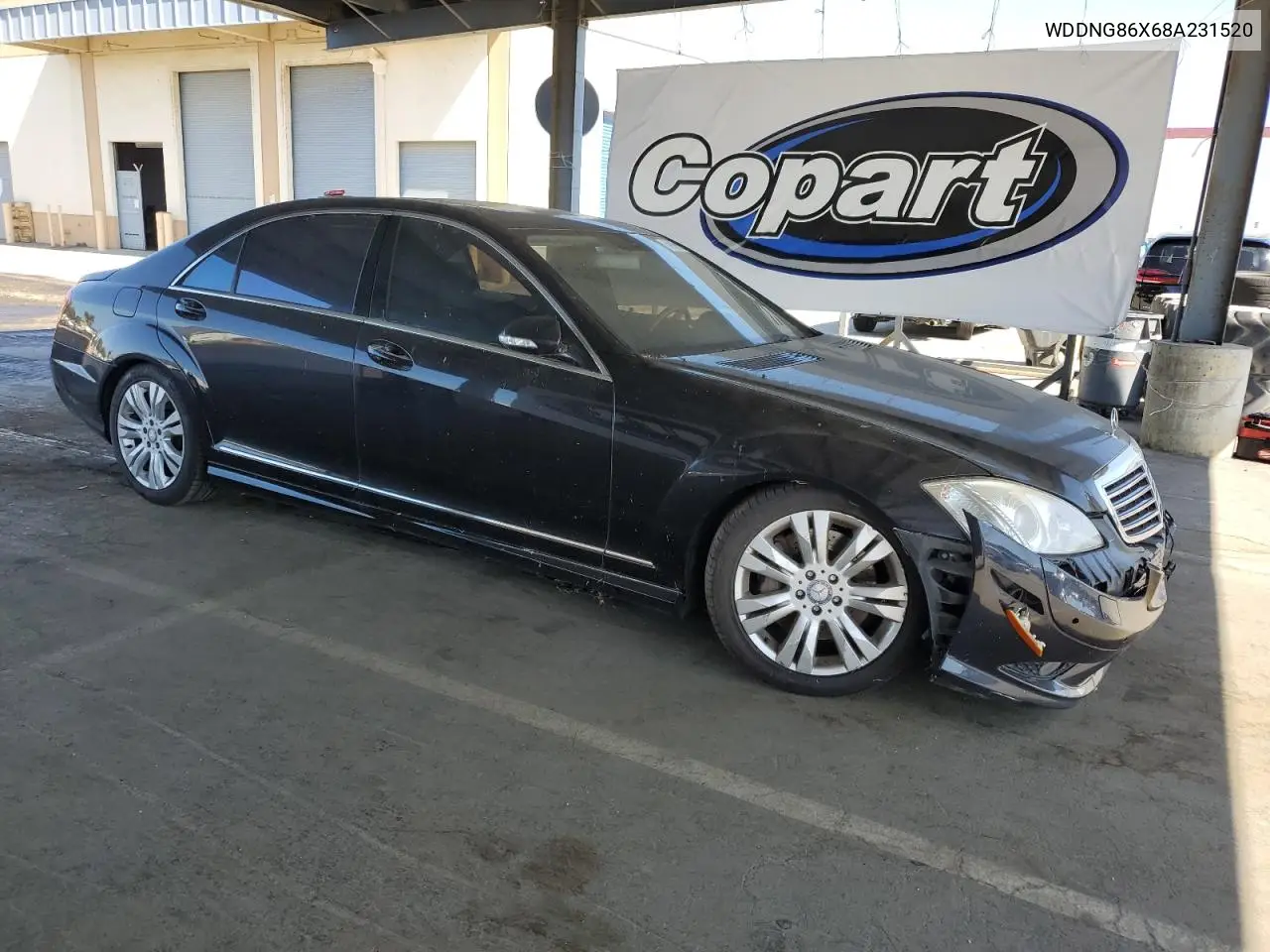 2008 Mercedes-Benz S 550 4Matic VIN: WDDNG86X68A231520 Lot: 54960685
