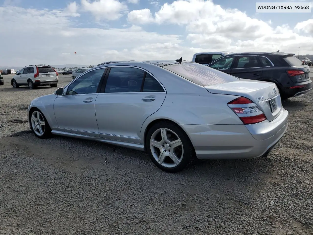 2008 Mercedes-Benz S 550 VIN: WDDNG71X98A193668 Lot: 56554135