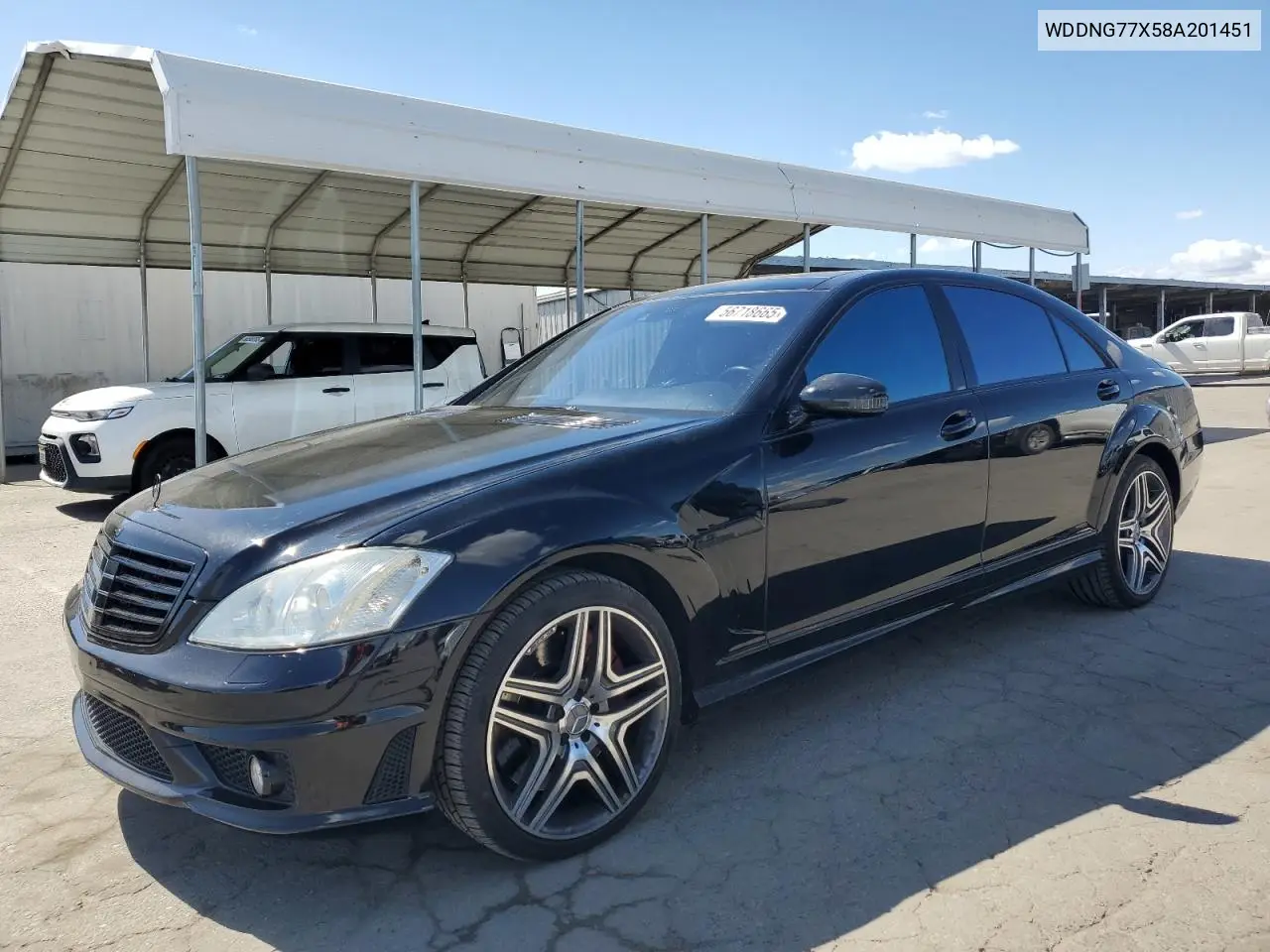 2008 Mercedes-Benz S 63 Amg VIN: WDDNG77X58A201451 Lot: 56718665