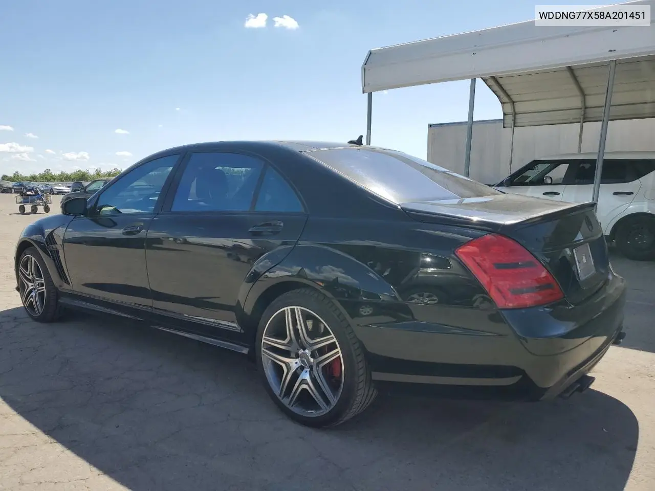 2008 Mercedes-Benz S 63 Amg VIN: WDDNG77X58A201451 Lot: 56718665