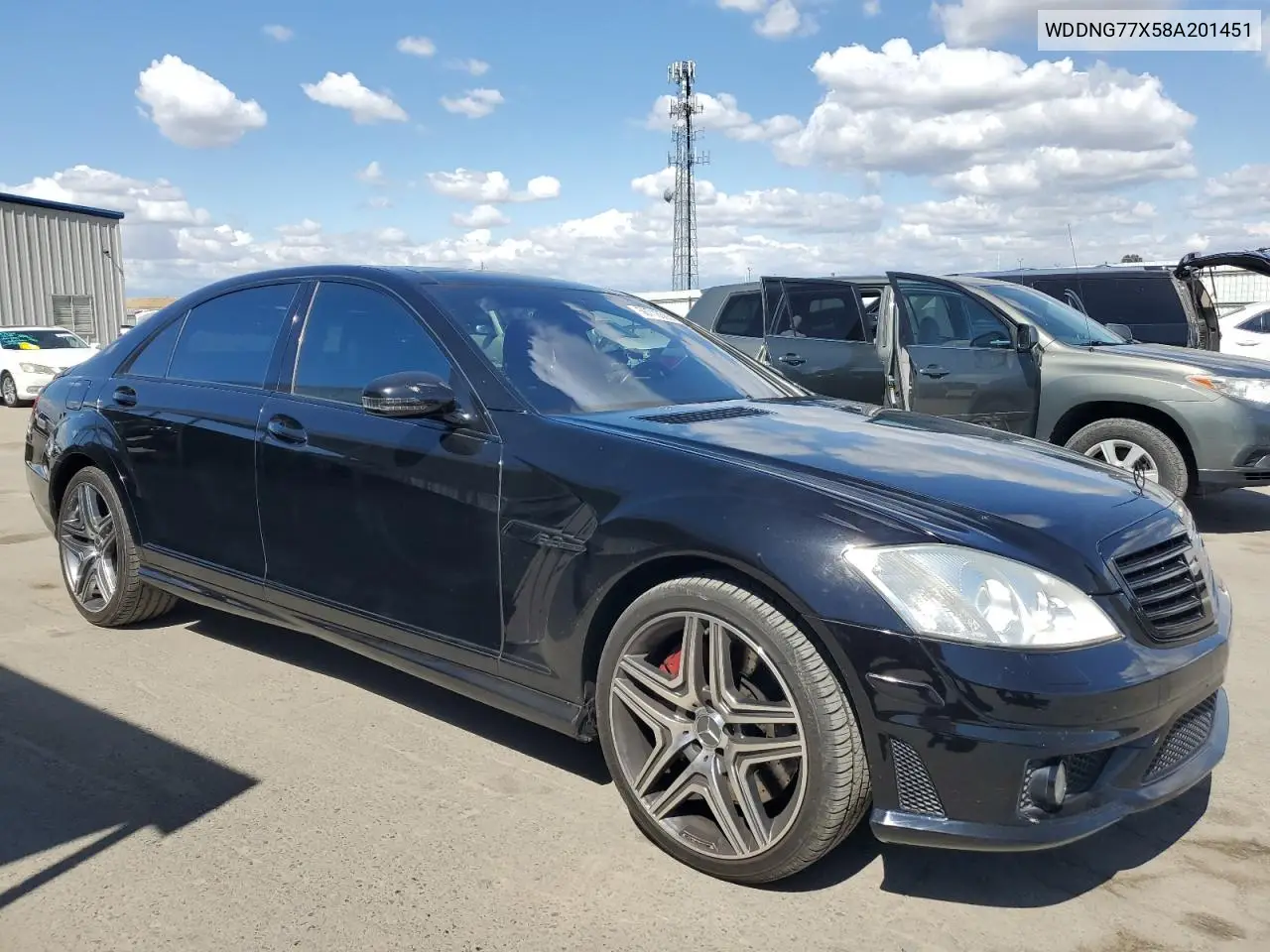 2008 Mercedes-Benz S 63 Amg VIN: WDDNG77X58A201451 Lot: 56718665