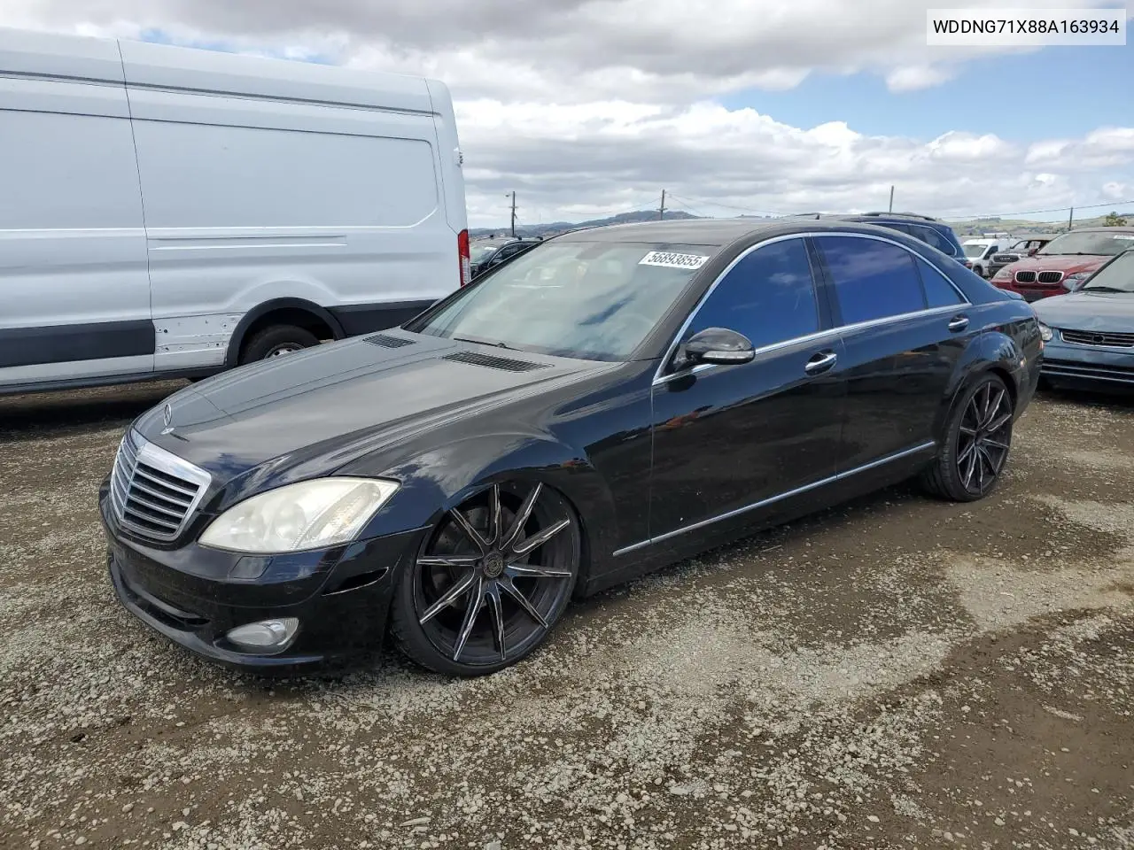 2008 Mercedes-Benz S 550 VIN: WDDNG71X88A163934 Lot: 56893855