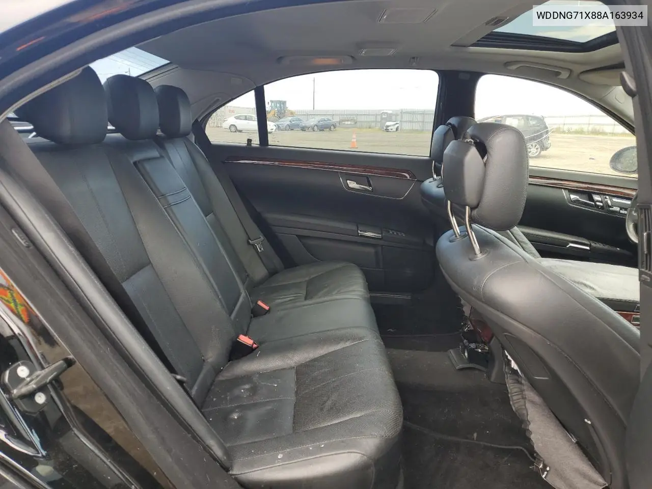 2008 Mercedes-Benz S 550 VIN: WDDNG71X88A163934 Lot: 56893855