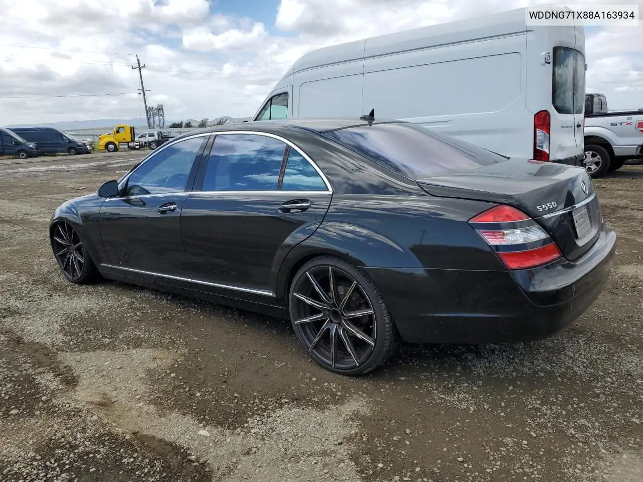 2008 Mercedes-Benz S 550 VIN: WDDNG71X88A163934 Lot: 56893855