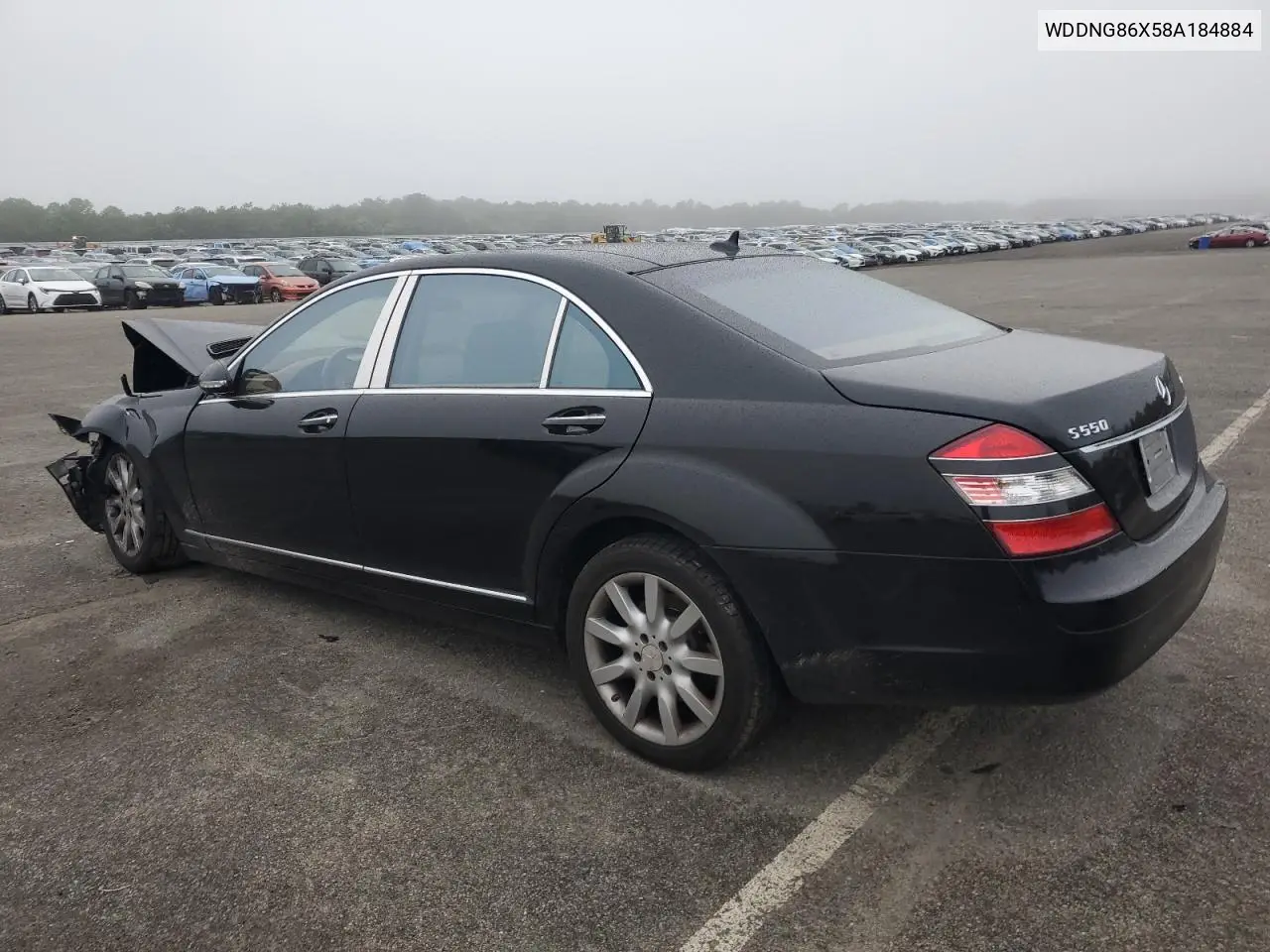 2008 Mercedes-Benz S 550 4Matic VIN: WDDNG86X58A184884 Lot: 61106875