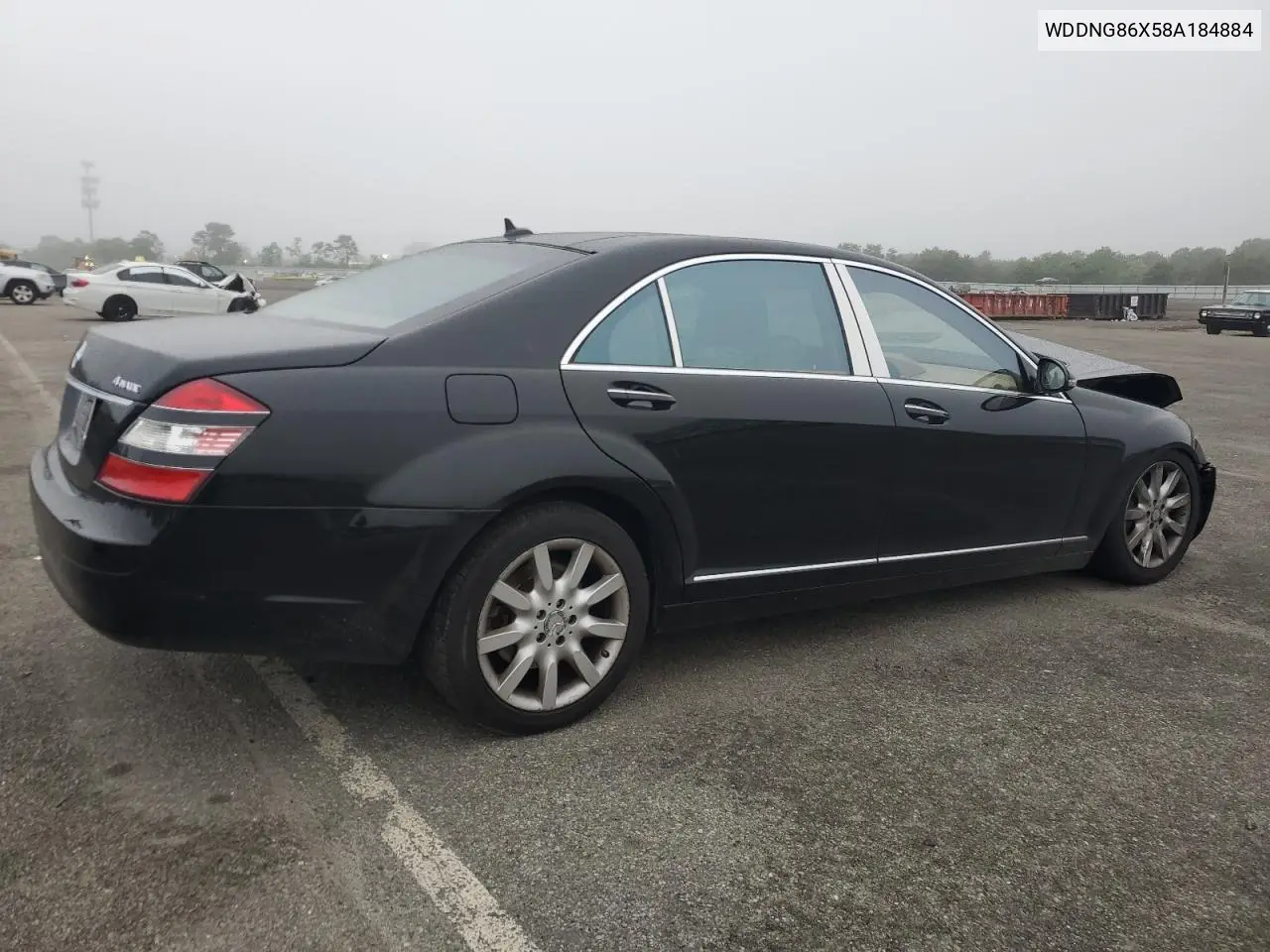2008 Mercedes-Benz S 550 4Matic VIN: WDDNG86X58A184884 Lot: 61106875