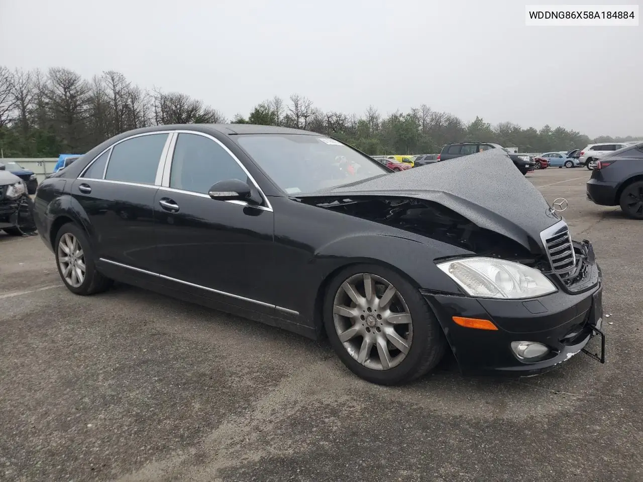 2008 Mercedes-Benz S 550 4Matic VIN: WDDNG86X58A184884 Lot: 61106875
