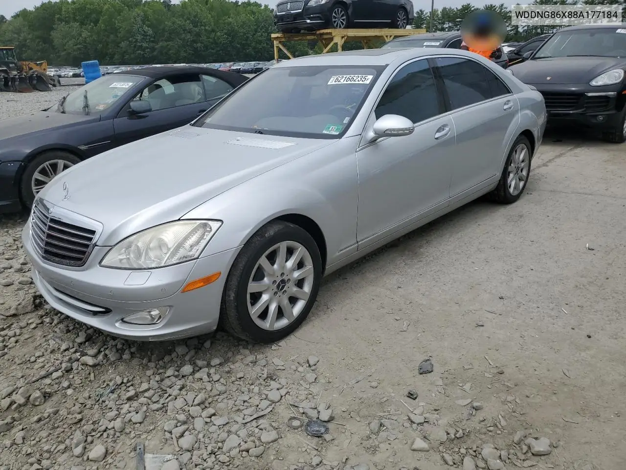 2008 Mercedes-Benz S 550 4Matic VIN: WDDNG86X88A177184 Lot: 62166235