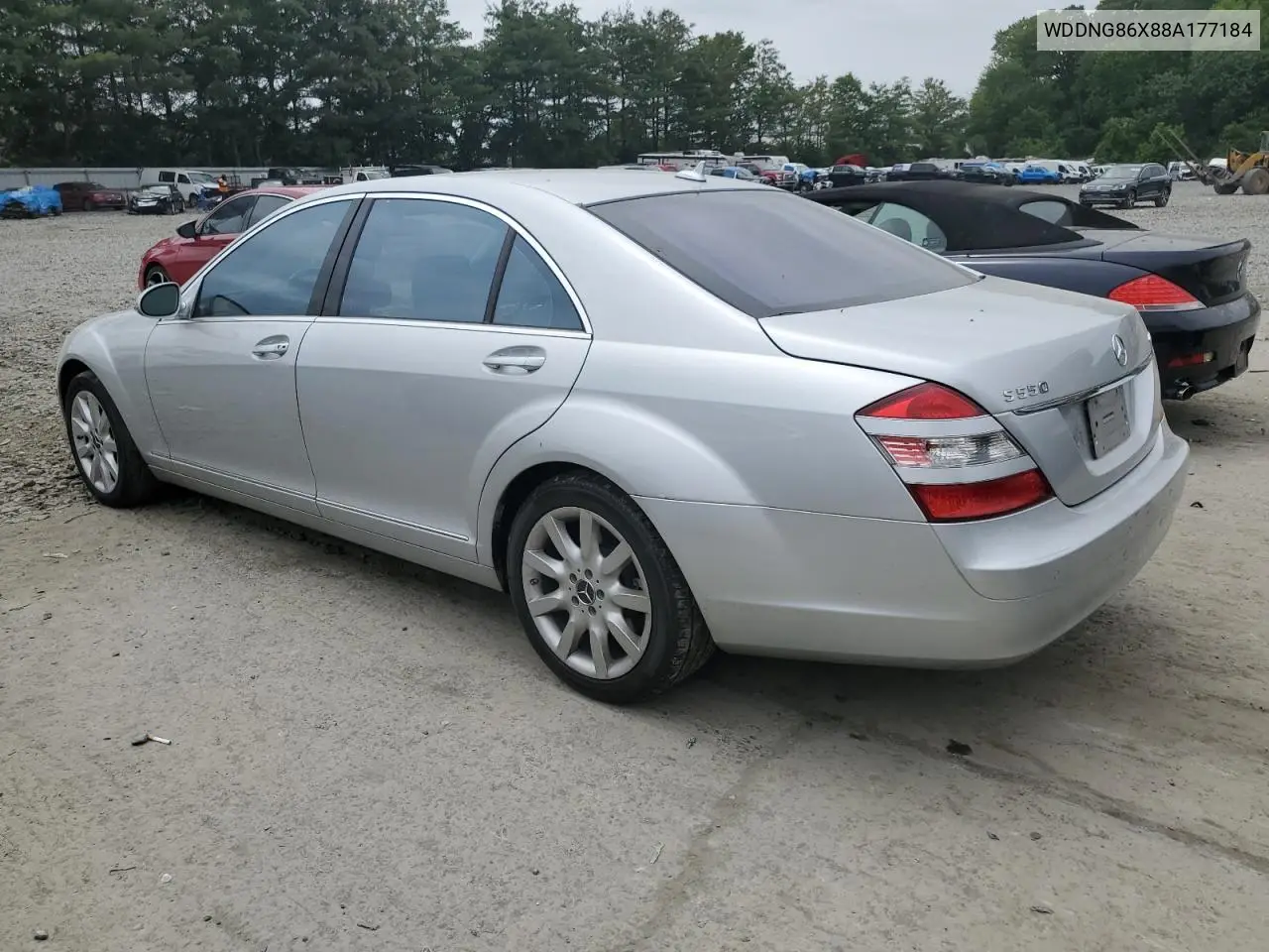 2008 Mercedes-Benz S 550 4Matic VIN: WDDNG86X88A177184 Lot: 62166235