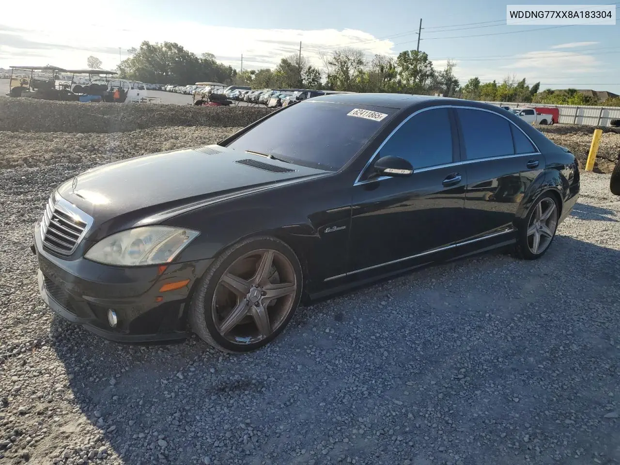 2008 Mercedes-Benz S 63 Amg VIN: WDDNG77XX8A183304 Lot: 62411865