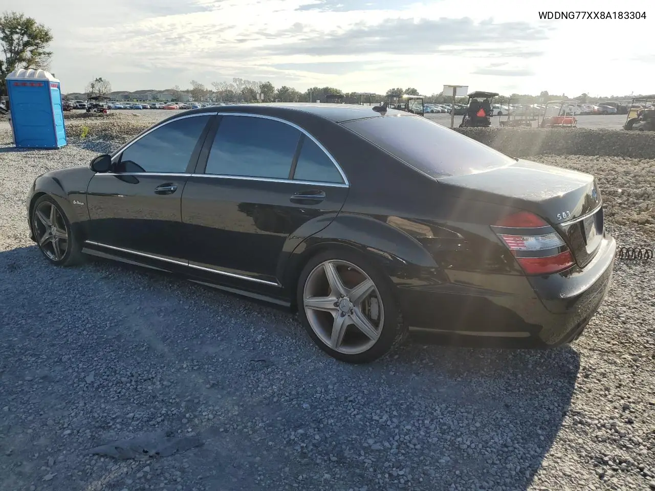 2008 Mercedes-Benz S 63 Amg VIN: WDDNG77XX8A183304 Lot: 62411865