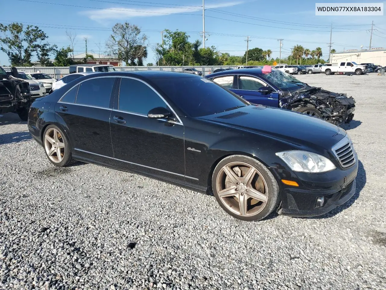 2008 Mercedes-Benz S 63 Amg VIN: WDDNG77XX8A183304 Lot: 62411865