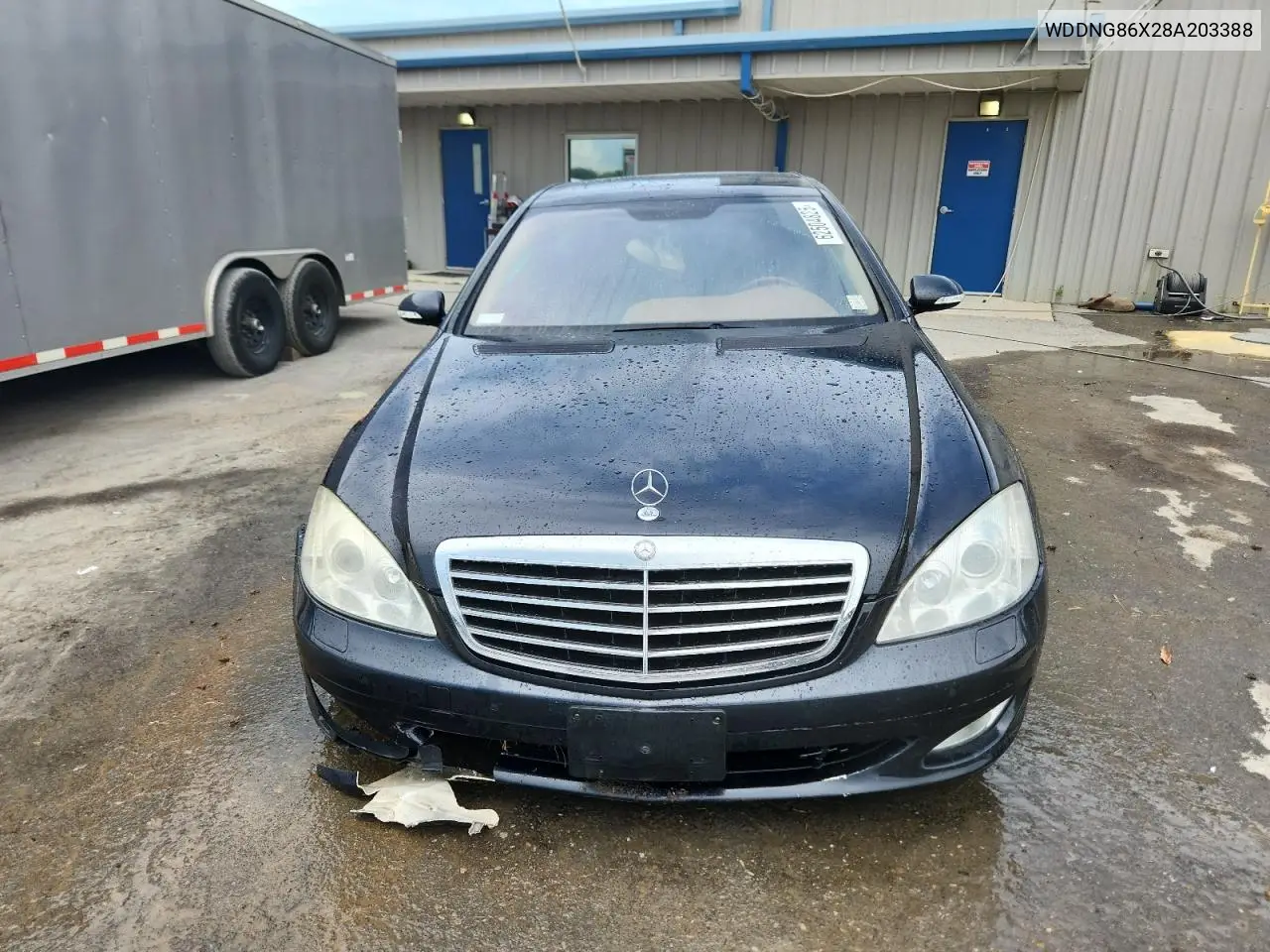 2008 Mercedes-Benz S 550 4Matic VIN: WDDNG86X28A203388 Lot: 62504825