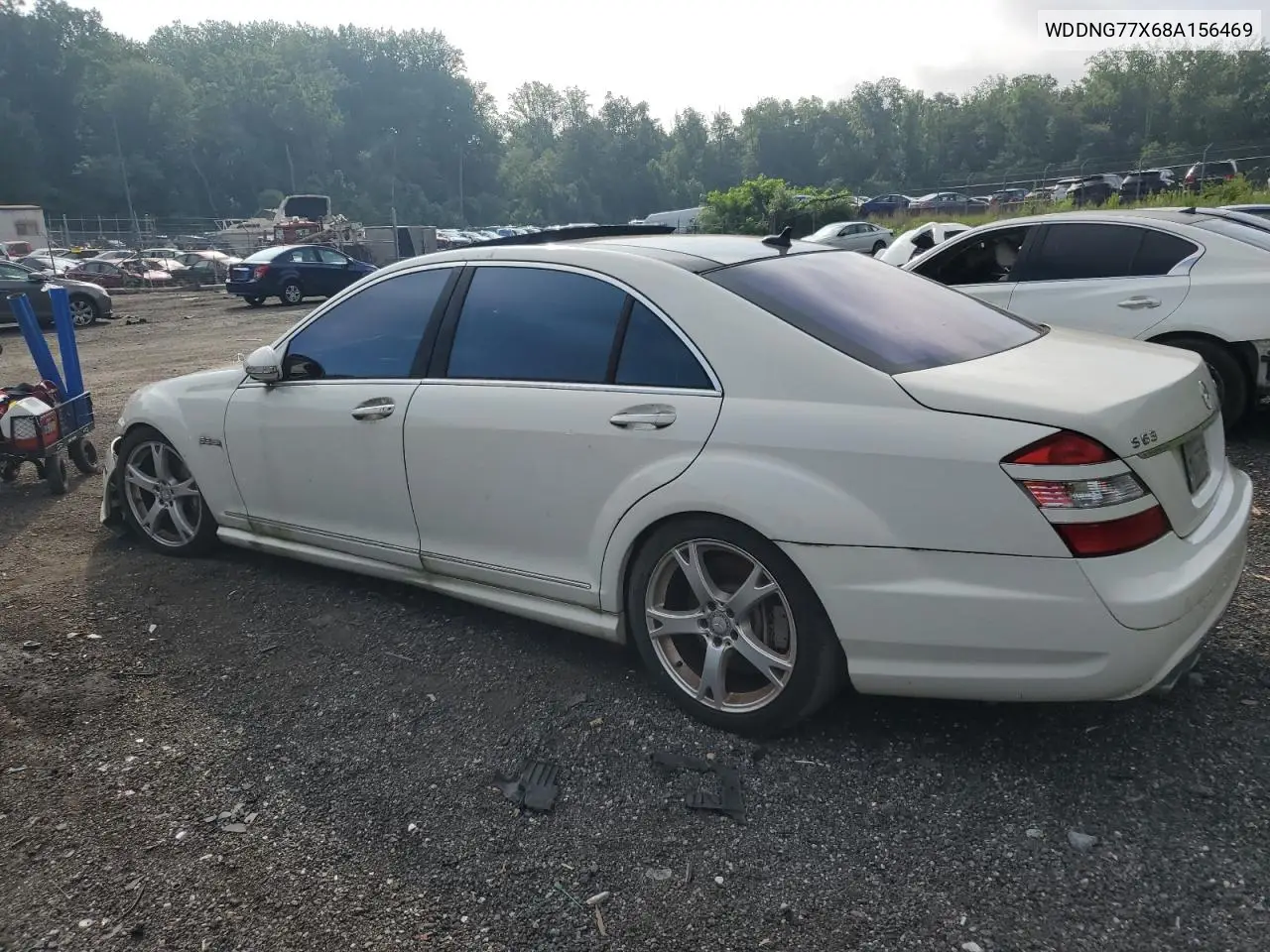 2008 Mercedes-Benz S 63 Amg VIN: WDDNG77X68A156469 Lot: 64275055