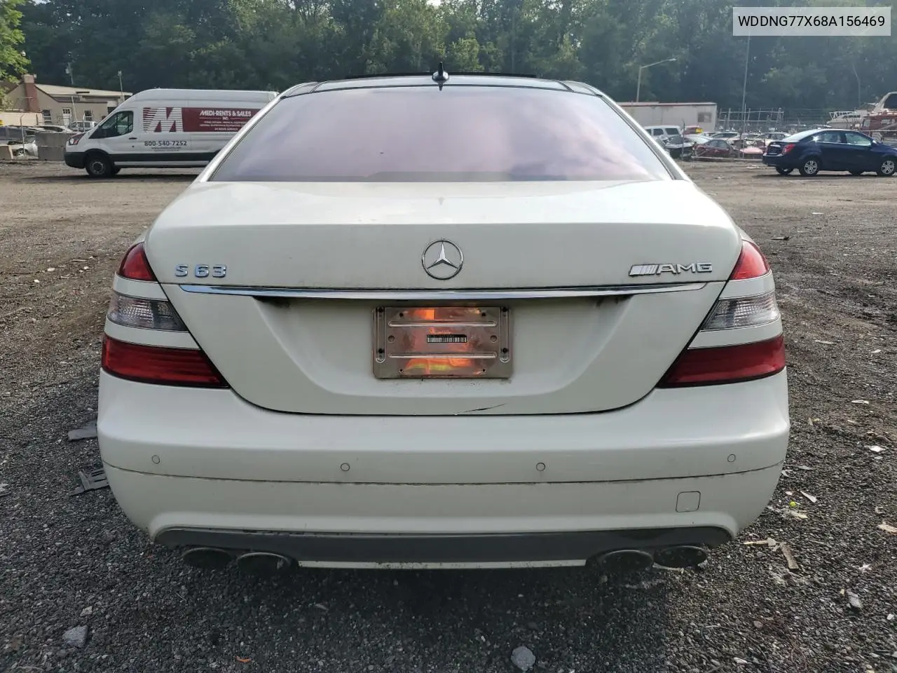 2008 Mercedes-Benz S 63 Amg VIN: WDDNG77X68A156469 Lot: 64275055