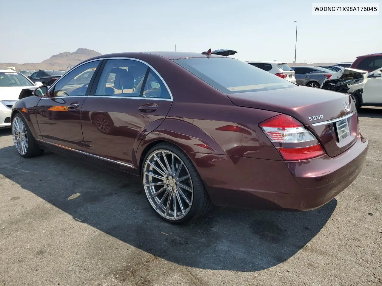 2008 Mercedes-Benz S 550 VIN: WDDNG71X98A176045 Lot: 64634565