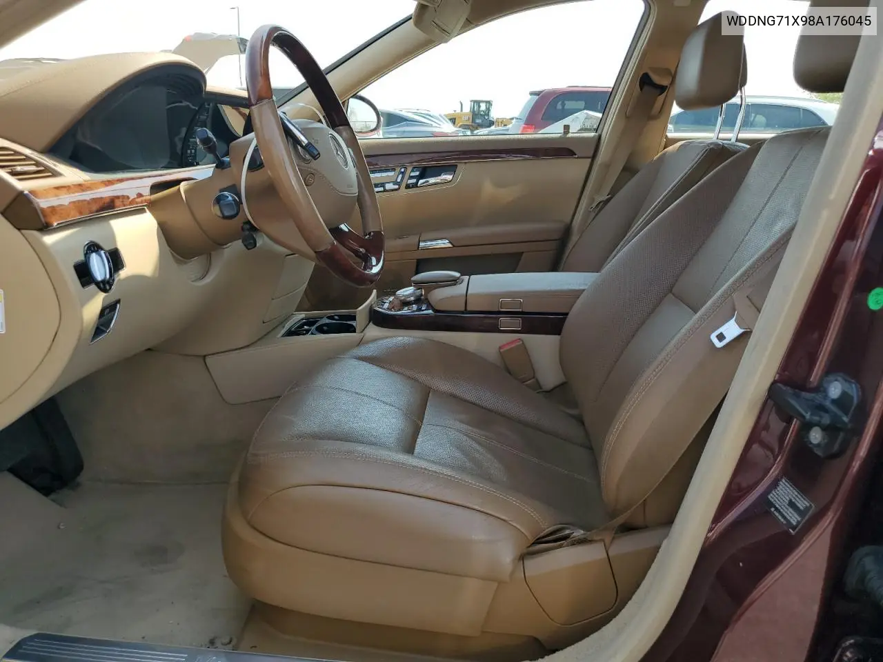 2008 Mercedes-Benz S 550 VIN: WDDNG71X98A176045 Lot: 64634565