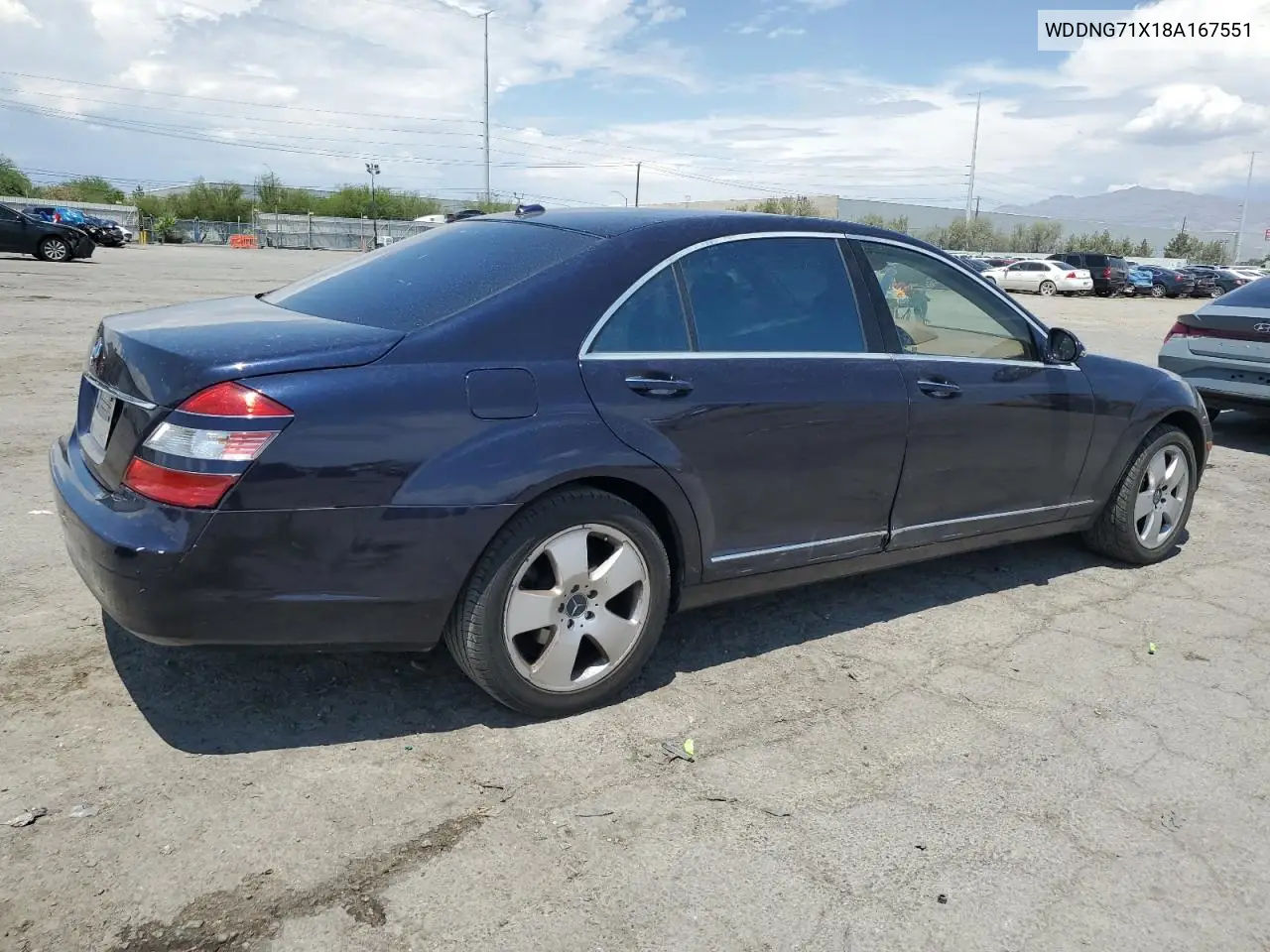 2008 Mercedes-Benz S 550 VIN: WDDNG71X18A167551 Lot: 64676925