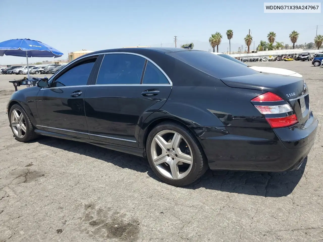 2009 Mercedes-Benz S 550 VIN: WDDNG71X39A247967 Lot: 61261335