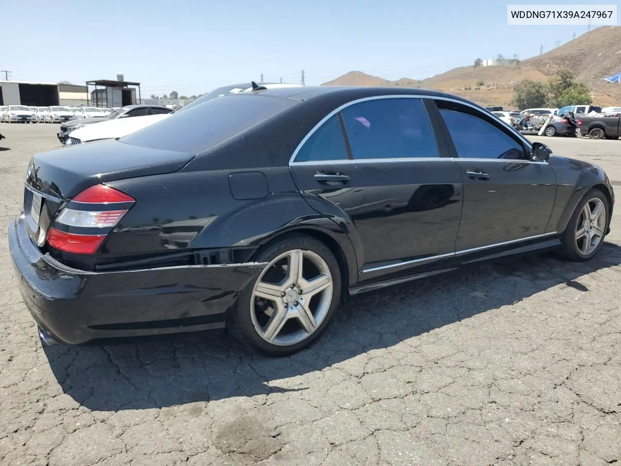 2009 Mercedes-Benz S 550 VIN: WDDNG71X39A247967 Lot: 61261335