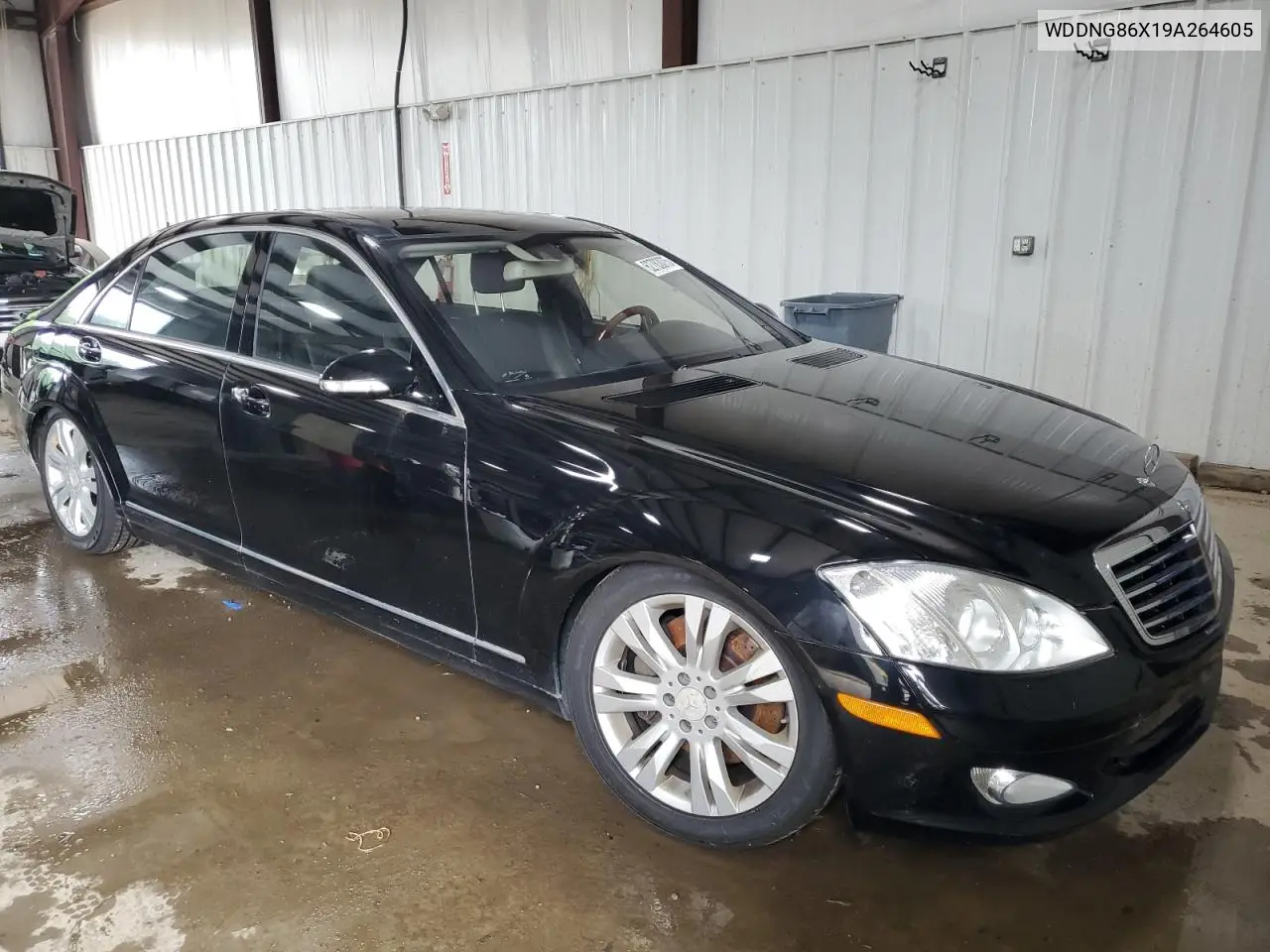 2009 Mercedes-Benz S 550 4Matic VIN: WDDNG86X19A264605 Lot: 62783075