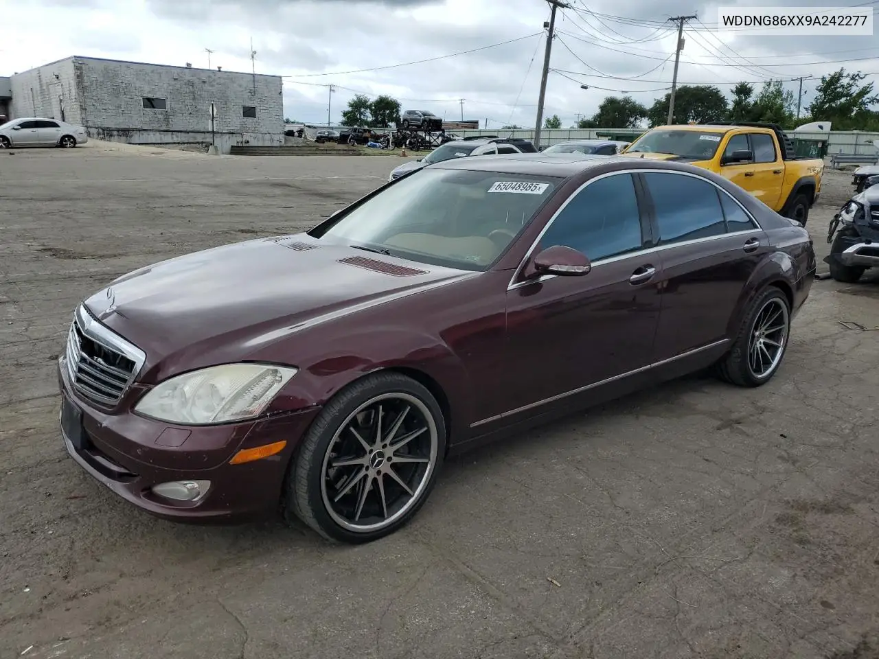 2009 Mercedes-Benz S 550 4Matic VIN: WDDNG86XX9A242277 Lot: 65048985