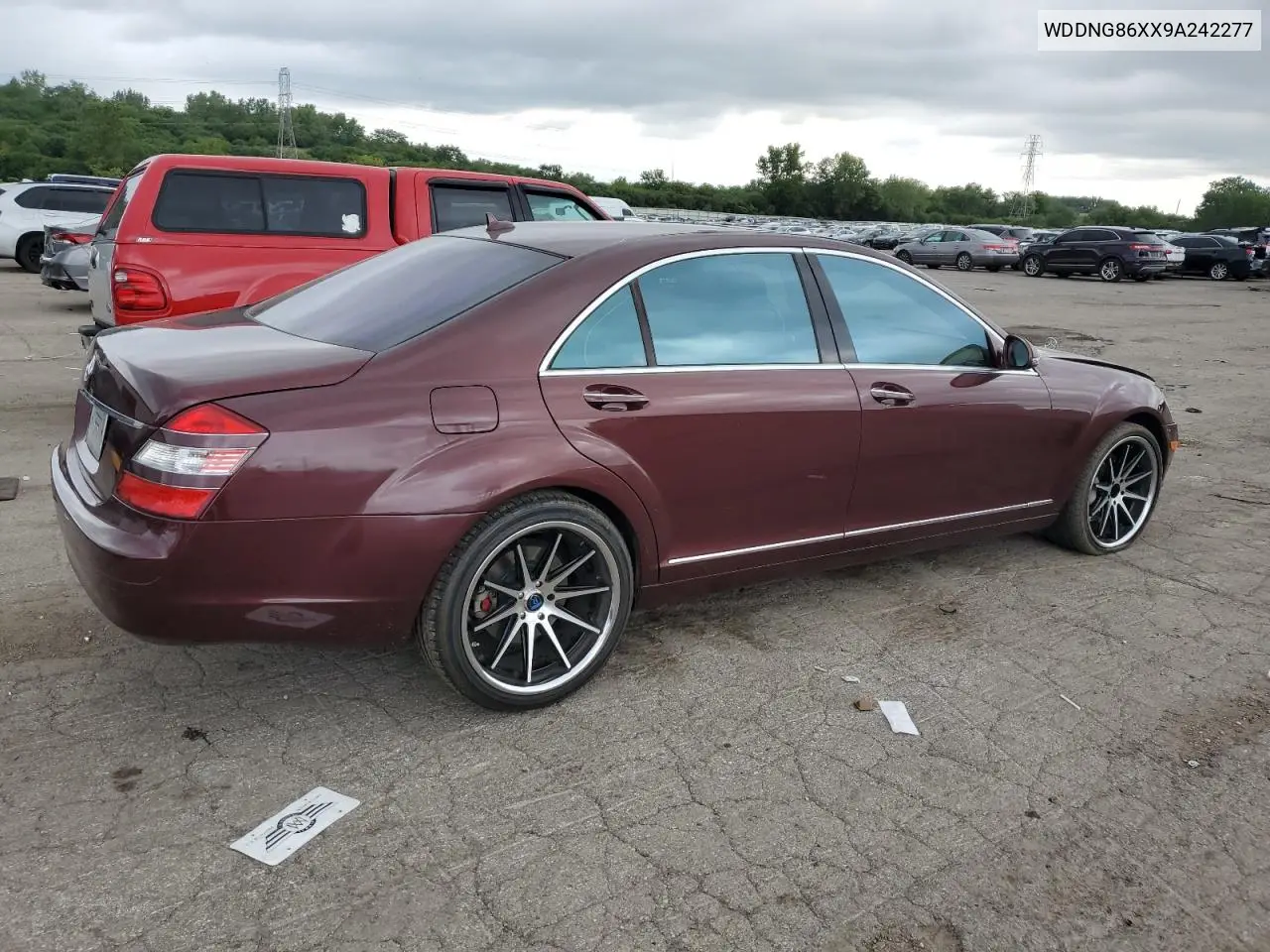 2009 Mercedes-Benz S 550 4Matic VIN: WDDNG86XX9A242277 Lot: 65048985