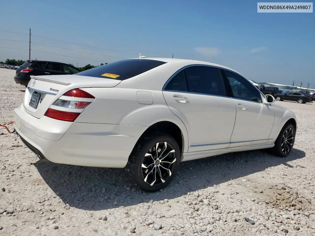 2009 Mercedes-Benz S 550 4Matic VIN: WDDNG86X49A249807 Lot: 65428975